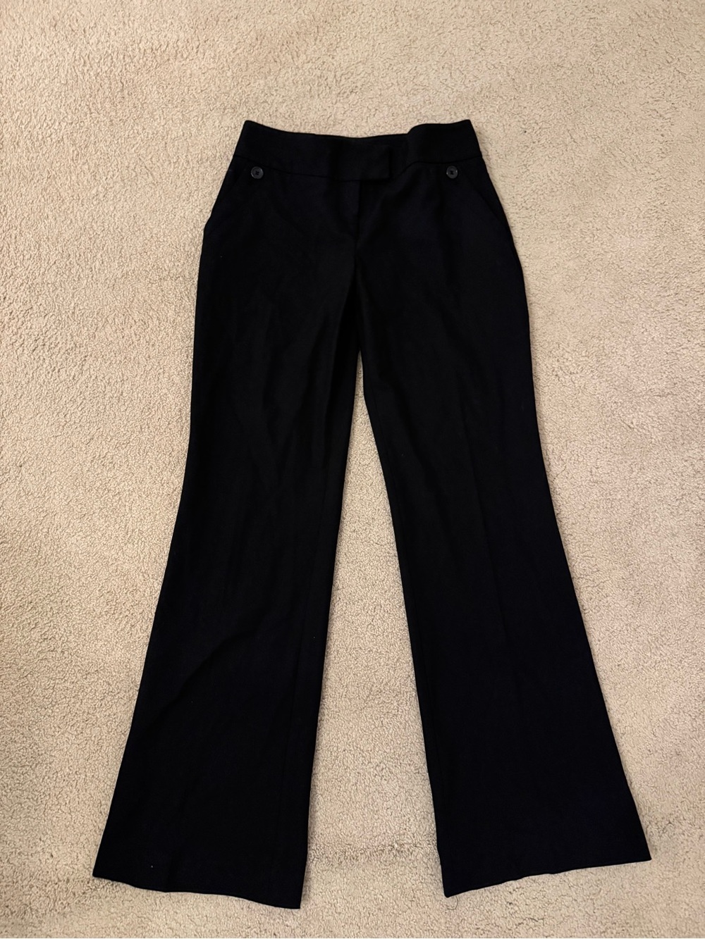 Women's Black Boot-Cut Dress Pants — Sleek Office Flare